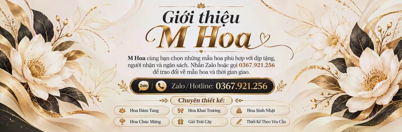 Ảnh bìa Shop hoa tươi Thanh Trì Hà Nội - Gửi lời chúc bằng sắc hoa